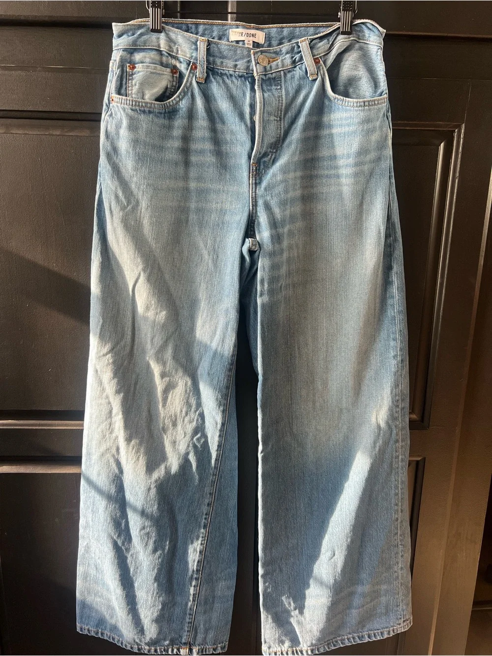 Re/Done Palazzo Jeans Size 28